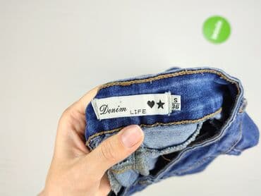woskowane legginsy z wysokim stanem zara: Denim Life, Jeans for women, size S (EU 36) — 4