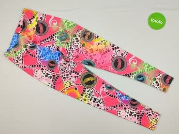 skarpetki w geometryczny wzór: Legginsy L — 2