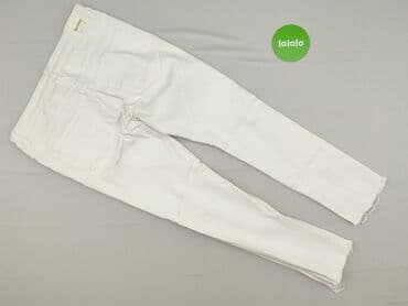 białe cargo bershka: Bershka, Jeansy damskie, rozmiar XL — 3