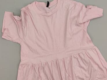 różowe t shirty oversize: H&M, Women`s dress, size S — 1