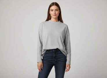 ocieplane legginsy primark: MISSPAP, T-shirt damski, rozmiar S — 8