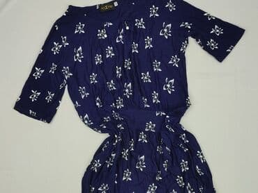 sukienki maxi na wesele niebieska: Sukienka damska, rozmiar 2XL — 1