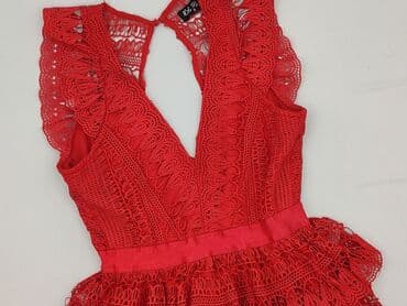 piękne czerwone sukienki na wesele: Sukienka damska, rozmiar S — 1