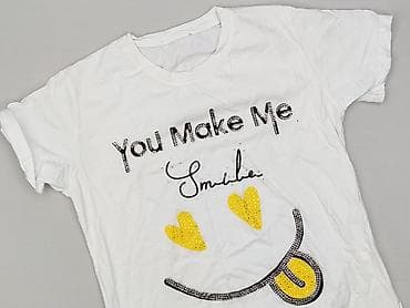 smerfy: Smile, T-shirt damski, rozmiar S — 1