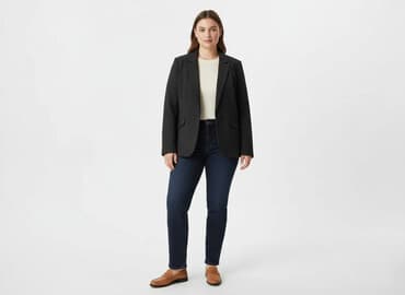 ochnik marynarki damskie: F&F, Marynarka damska, rozmiar 3XL — 6