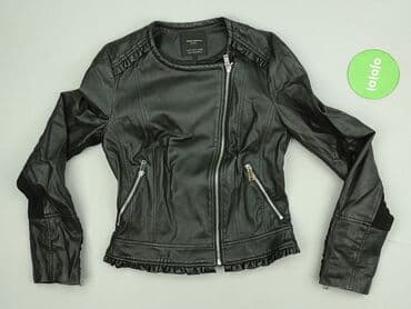 zara ramoneski: Zara, Kurtka skórzana damska, rozmiar S — 3