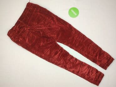 Women: Material trousers for women, size S (EU 36) — 3