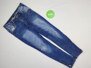 c a spodnie narciarskie: Spodnie jeansowe, 14 lat, 164, stan - Bardzo dobry — 2