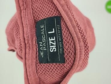 sweter serca: Jean Pascale, Sweter dla mężczyzn, rozmiar L — 4