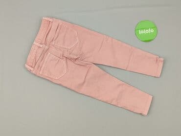 pomarańczowe spodnie hello kitty: Spodnie jeansowe, Zara, 5-6 lat, 110/116, stan - Idealny — 3
