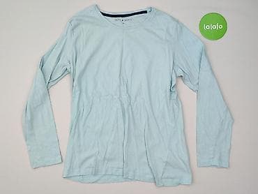 niebieska bluza h: Happy Shorts, Bluzka damska, rozmiar M — 2