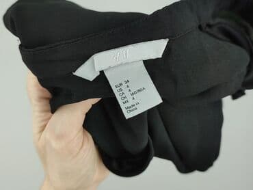 mango czarna marynarka: H&M, Bluzka damska, XS — 5