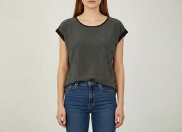 bluzki damskie dopasowane: Bluzka damska, rozmiar L — 6