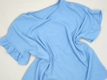 chabrowa bluzki plus size: Bluzka damska, rozmiar 6XL — 2