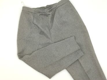 jeansy damskie podarte: Material trousers for women, size 2XL (EU 44) — 1