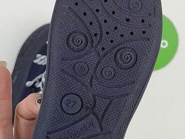 klapki z futerkiem brazowe: Kapcie 27, Używany — 4