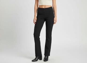 spodnie wrangler czarne: FB Sister, Spodnie materiałowe damskie, rozmiar M — 6