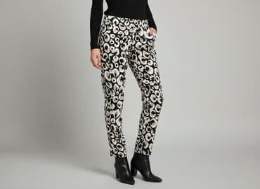 spodnie w panterkę stradivarius: Dorothy Perkins, Spodnie materiałowe damskie, rozmiar M — 7