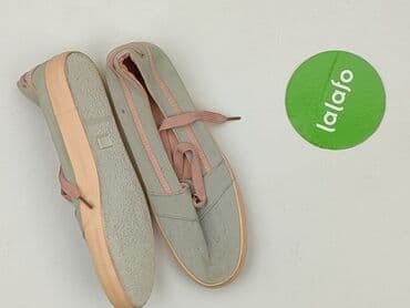 czarna sukienka i białe trampki: Trampki damskie, rozmiar 39 — 3