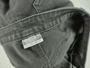 czarne jeansy dzwony: Jeansy damskie, rozmiar L — 5