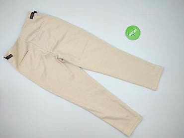 kremowe dresy: Giorgio, Spodnie materiałowe damskie, rozmiar S — 3