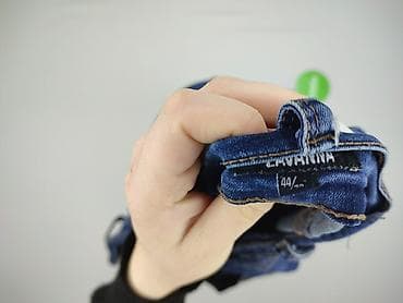 dżins tekst: Jeansy damskie, rozmiar 2XL — 4