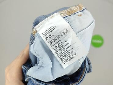 czarna bluzka basic: Spodnie jeansowe, H&M, 10 lat, 140, stan - Bardzo dobry — 6