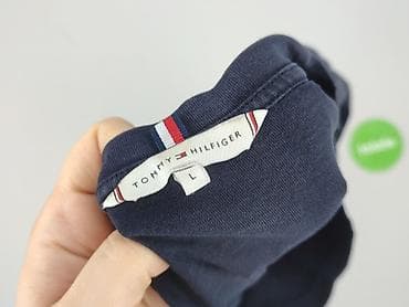 basic tommy hilfiger t shirty: Tommy Hilfiger, T-shirt damski, rozmiar L — 4