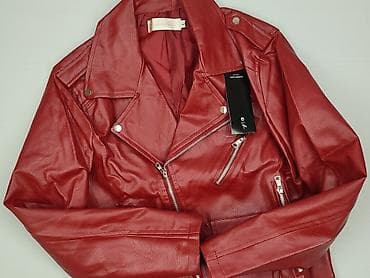 pln leather jacket: Kurtka skórzana damska, rozmiar L — 1