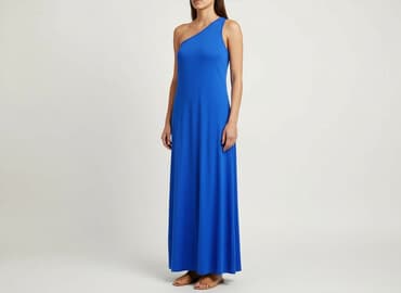 sukienki maxi na wesele niebieska: Sukienka damska, rozmiar S — 6