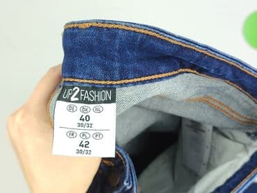 legginsy z wysokim stanem modelujące: UP2Fashion, Jeansy damskie, M — 4