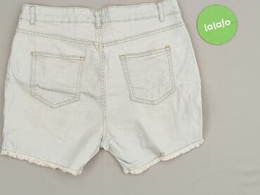 jeansy plus size wysoki stan: Janina, Szorty damskie, rozmiar 2XL — 3