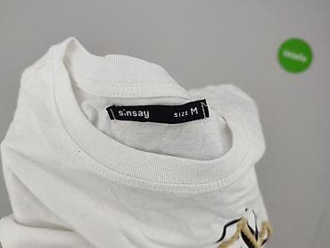 emo bluzy: Sinsay, T-shirt damski, rozmiar M — 5