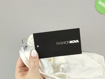 sukienka biala z piórami: Fashion Nova, Sukienka damska, rozmiar S — 5