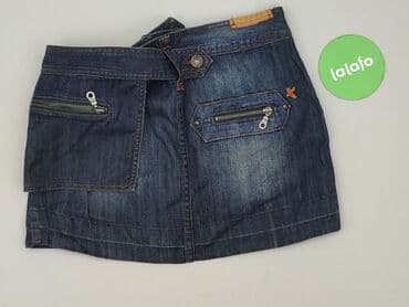 spodenko spódniczka jeans: Spódnica damska, rozmiar S — 3