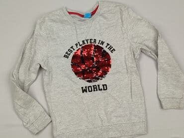 elegancka koszulka: Sweatshirt, Little kids, 8 years, 122-128 cm, condition - Very good — 1