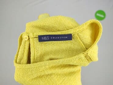 żółte bluzki z krótkim rękawem: M&S Collection, Bluzka damska, rozmiar L — 4
