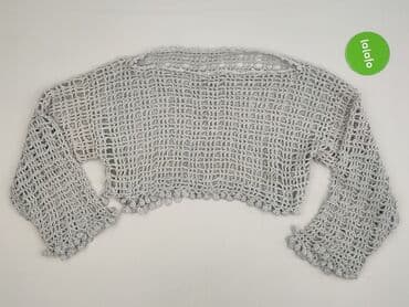 ażurowy sweter na szydełku: Sweter damski, rozmiar One size — 2