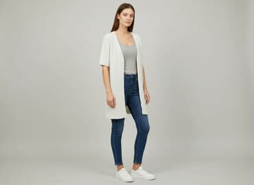 sukienki z kaszmiru: Kardigan damski, rozmiar M — 7