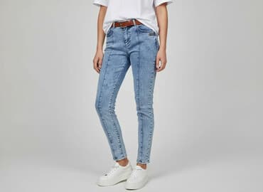 baggiest jeans in atlanta: Jeansy damskie, rozmiar L — 7