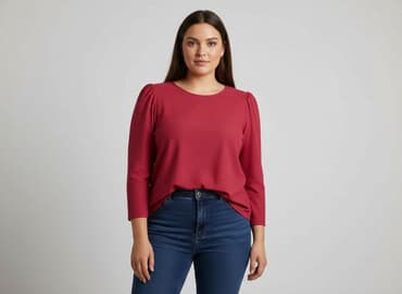 bluza z czerwonym napisem: Bluzka damska, rozmiar 3XL — 5