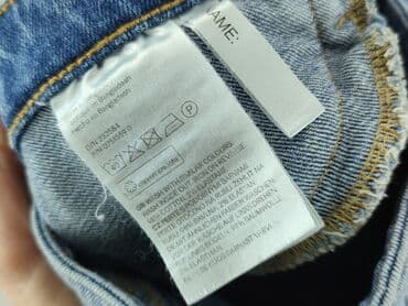 koszulka ze ściągaczem: Spodnie jeansowe, H&M, 13 lat, 128, stan - Bardzo dobry — 5