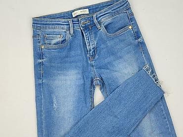 modne jeansy: Stradivarius, Jeansy damskie, rozmiar S — 1