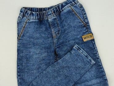 kombinezon narciarski dla dzieci 128: Spodnie jeansowe, Little kids, 8 lat, 128, stan - Bardzo dobry — 1