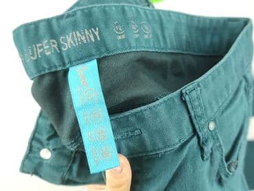 Women: Material trousers for women, size L (EU 40) — 4