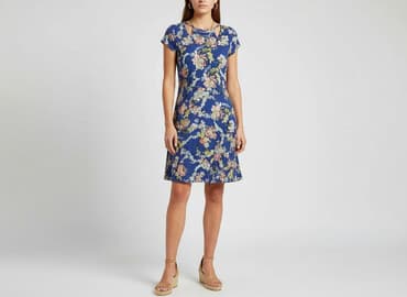 emoi sklep sukienki granat na wesele: Warehouse, Sukienka damska, rozmiar M — 6