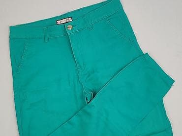 pull on trousers h: M.Sara, Spodnie materiałowe damskie, rozmiar L — 1