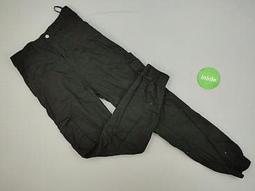 cargo wide leg: Missguided, Spodnie cargo damskie, rozmiar M — 2