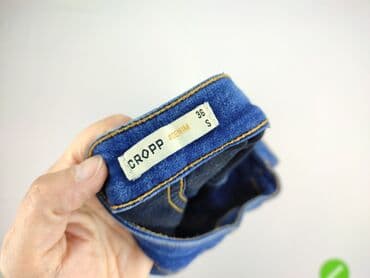 woskowane legginsy z wysokim stanem zara: Cropp, Jeansy damskie, rozmiar S — 4