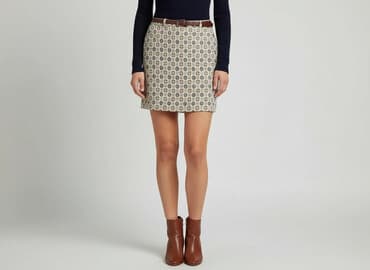 spódniczka pikowana: Spódnica damska, rozmiar L — 7